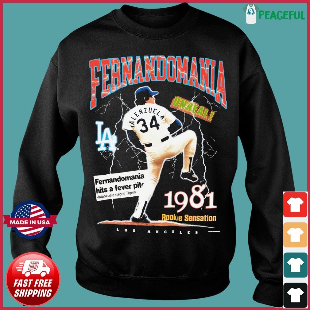 Official funny portrait Los Angeles Dodgers Fernando Valenzuela shirt,  hoodie, sweater, long sleeve and tank top