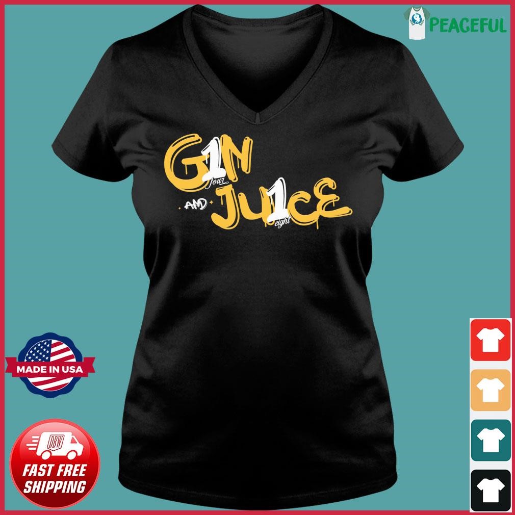 George Pickens And Diontae Johnson Gin And Juice Shirt, hoodie, sweater,  long sleeve and tank top