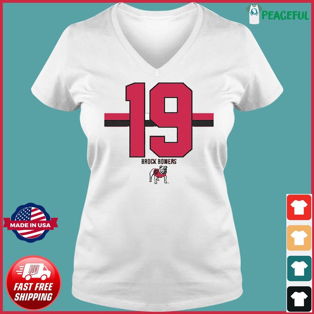 Georgia Football Brock Bowers 19 Shirt, hoodie, longsleeve, sweatshirt,  v-neck tee