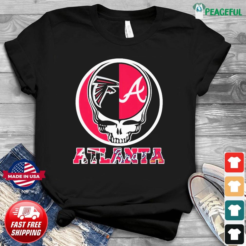 Grateful Dead Atlanta Falcon And Atlanta Braves 2023 Shirt