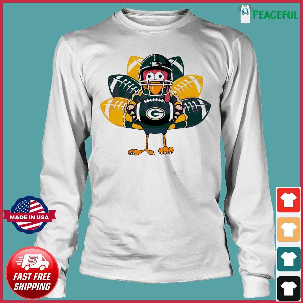 Green Bay Packers Turkey Thanksgiving Shirt, hoodie, longsleeve, sweater