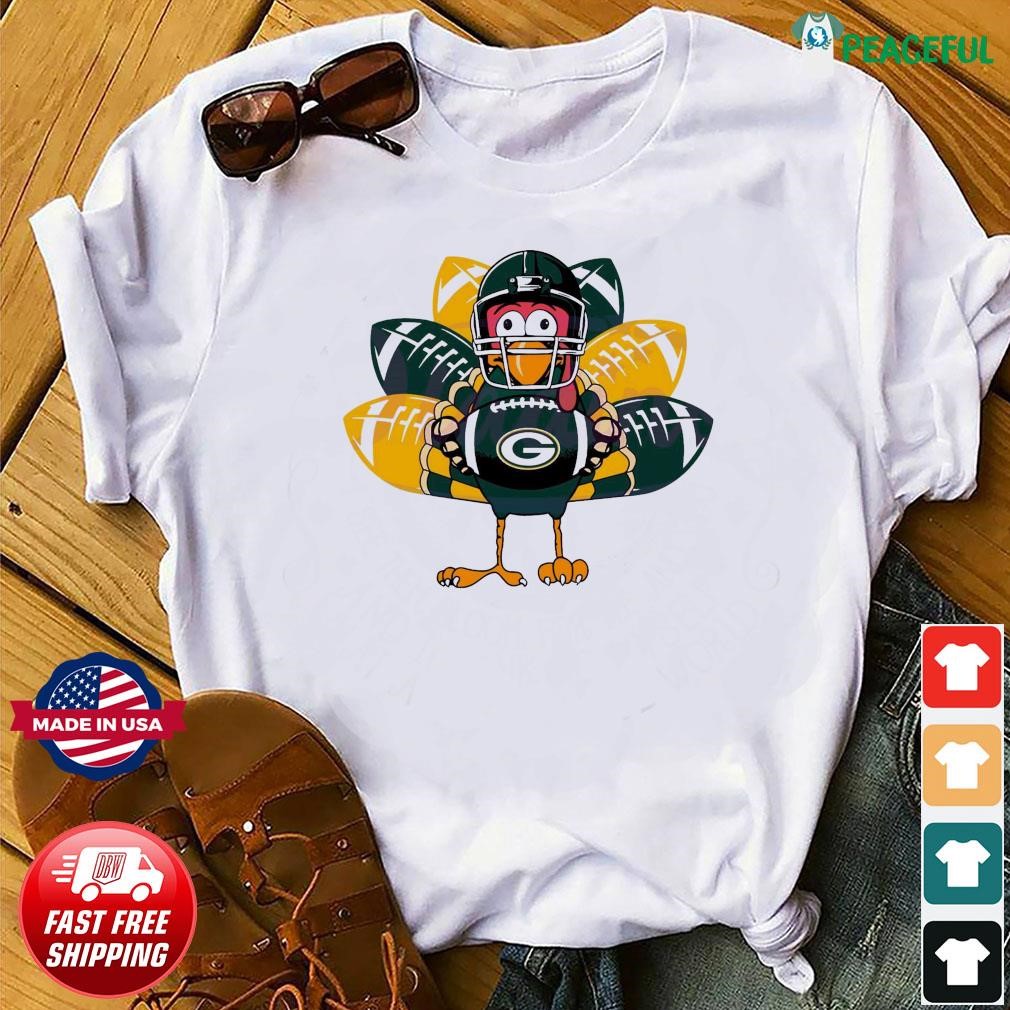 Green Bay Packers Turkey Thanksgiving Shirt, hoodie, longsleeve, sweater