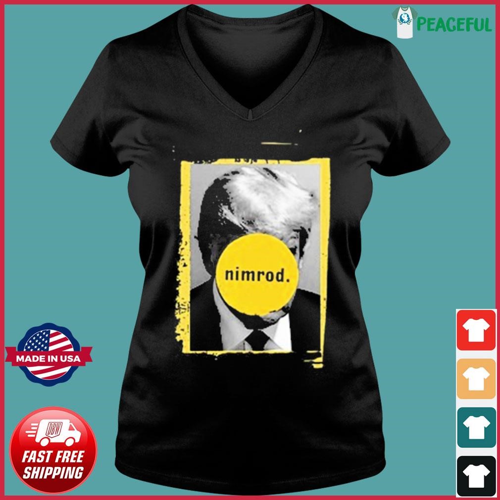 Eletees Green Day Donald Trump Mugshot Nimrod Shirt