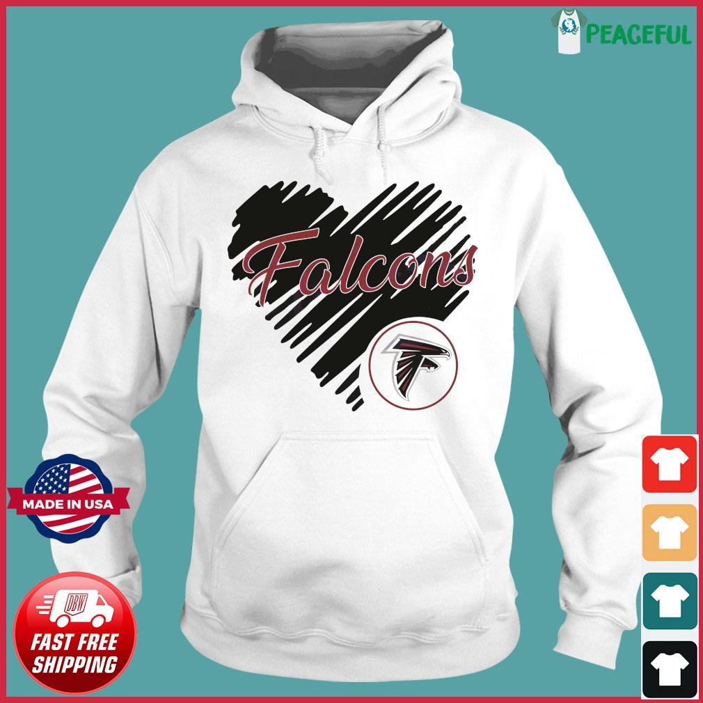 Heart Atlanta Falcons NFL Logo shirt, hoodie, sweater, long sleeve and tank  top