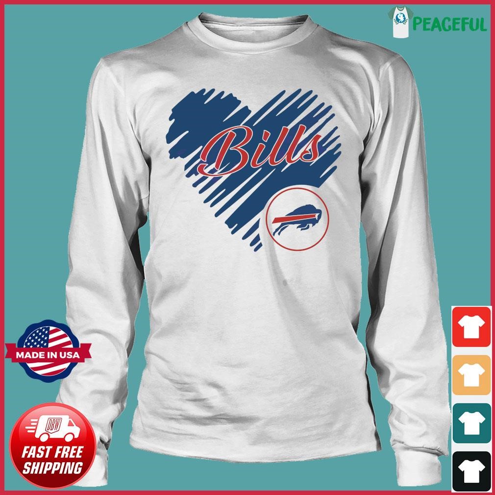 Buffalo Bills heart logo shirt, hoodie, sweater and v-neck t-shirt