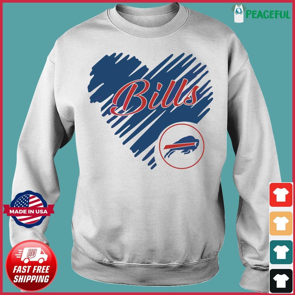 Heart Buffalo Bills NFL Team Logo Shirt, hoodie, sweater, long sleeve and  tank top