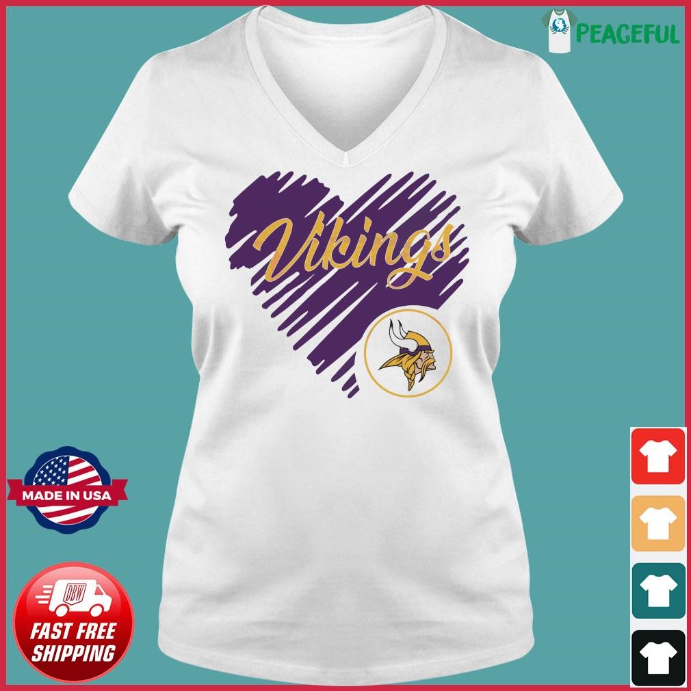 Ladies Minnesota Vikings T-Shirts, Vikings Shirt, Tees