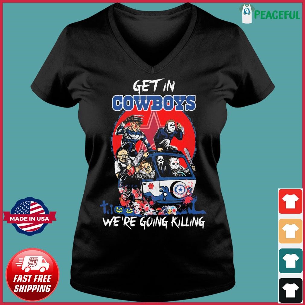 Horror Characters We Are Going Killing For The Buffalo Bills Halloween Shirt,  hoodie, sweater, long sleeve and tank top