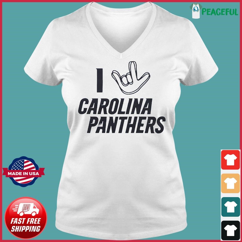 I love sign Carolina Panthers shirt, hoodie, sweater and v-neck t