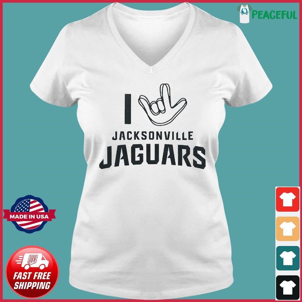 I Love Sign Jacksonville Jaguars Shirt, hoodie, sweater, long sleeve and  tank top