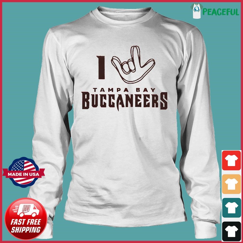 I Love Sign Tampa Bay Buccaneers Shirt, hoodie, sweater, long sleeve and  tank top