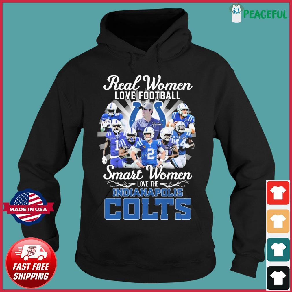 Indianapolis Colts Real Women Love Football 2023 Signatures Shirt, hoodie,  sweater, long sleeve and tank top