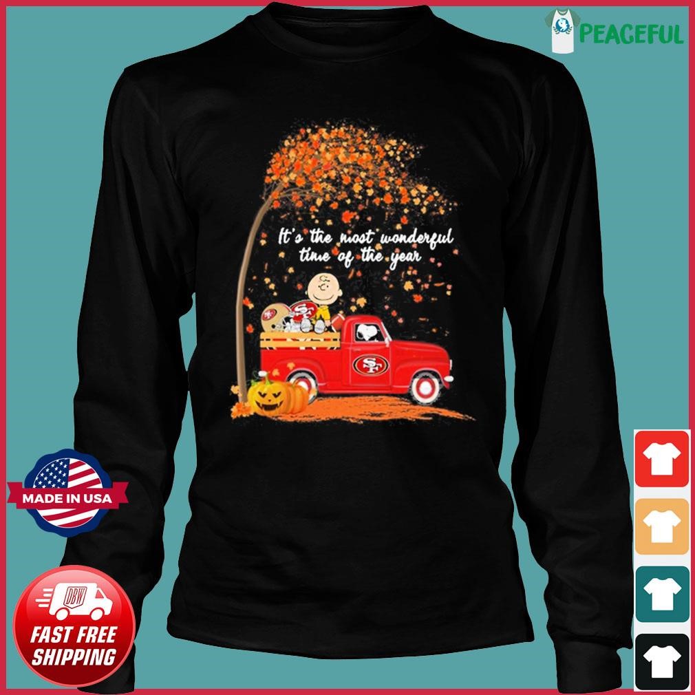 Snoopy the Peanuts san francisco 49ers Christmas sweater, hoodie, sweater,  long sleeve and tank top