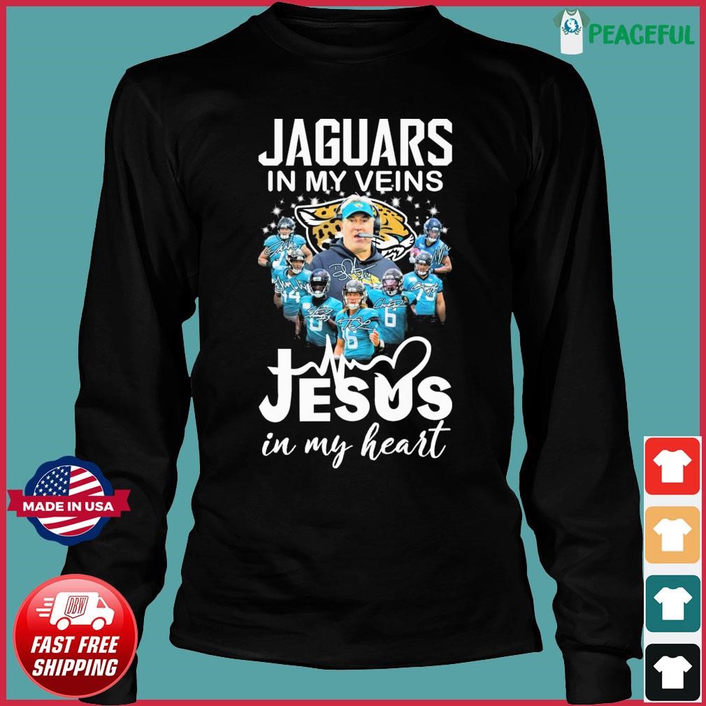 New Orleans Saints In My Veins Jesus In My Heart Button Shirt - The Clothes  You'll Ever Need