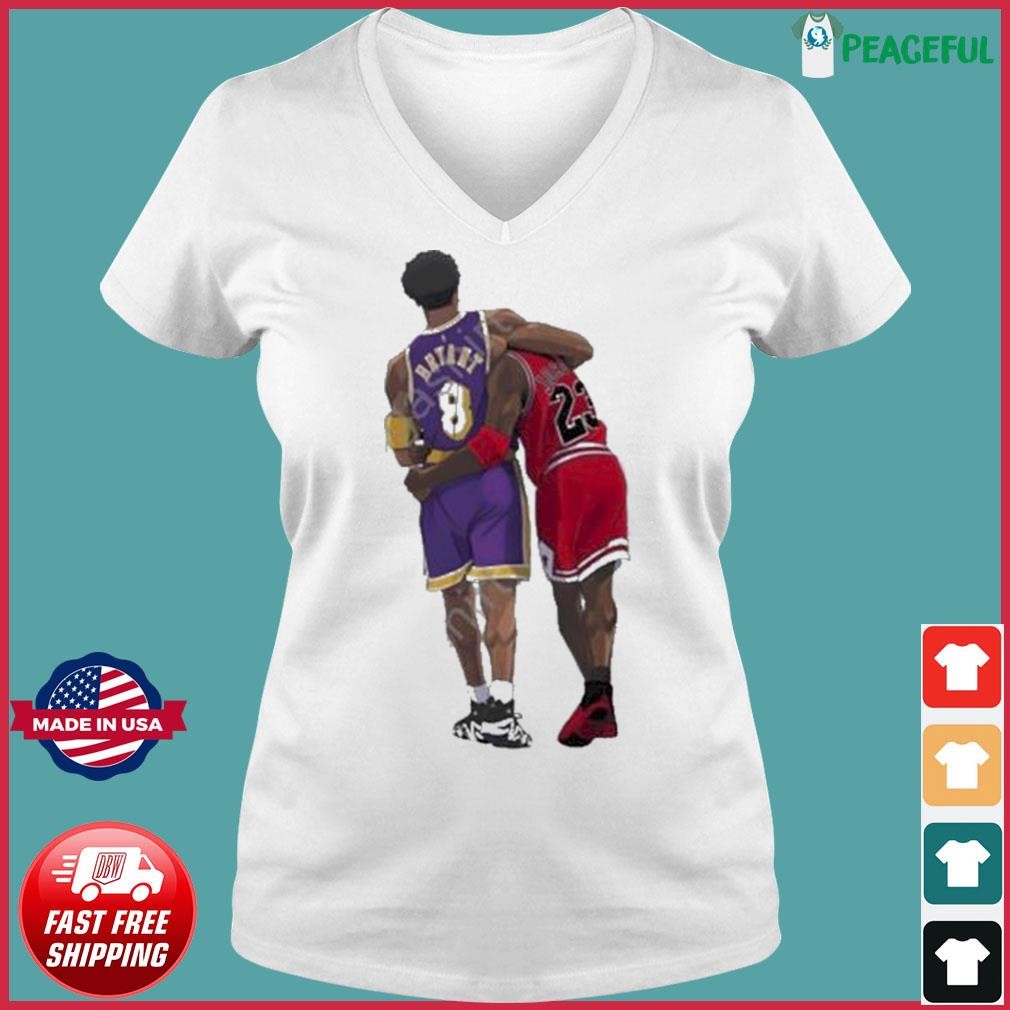 Jayson Tatum Wearing Kobe Bryant And Michael Jordan Shirt - Yesweli