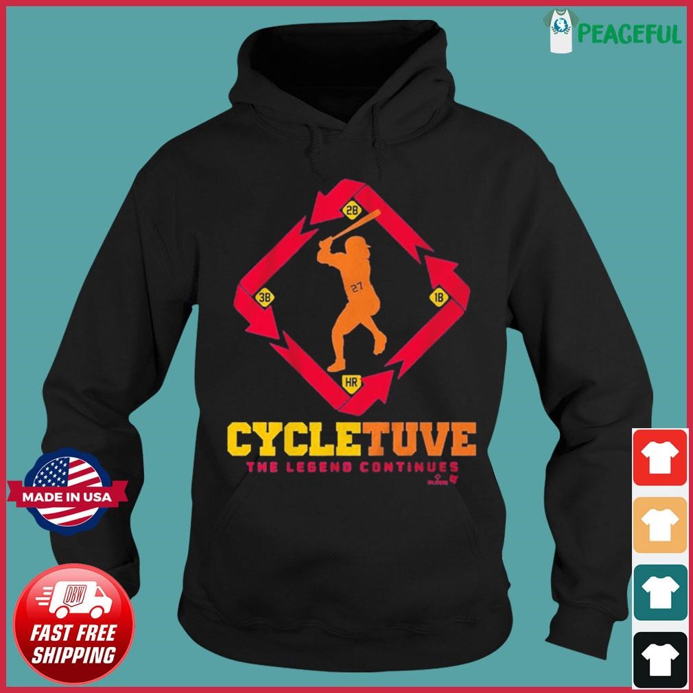 Jose Altuve Cycle The Legend Continues T-Shirt, hoodie, sweater, long  sleeve and tank top