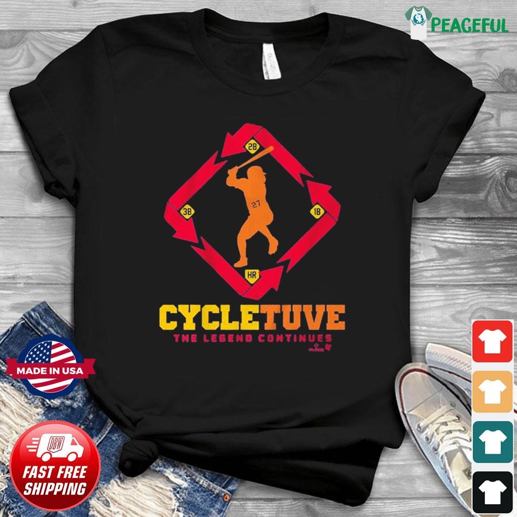 Jose Altuve Cycle The Legend Continues T-Shirt, hoodie, sweater, long  sleeve and tank top