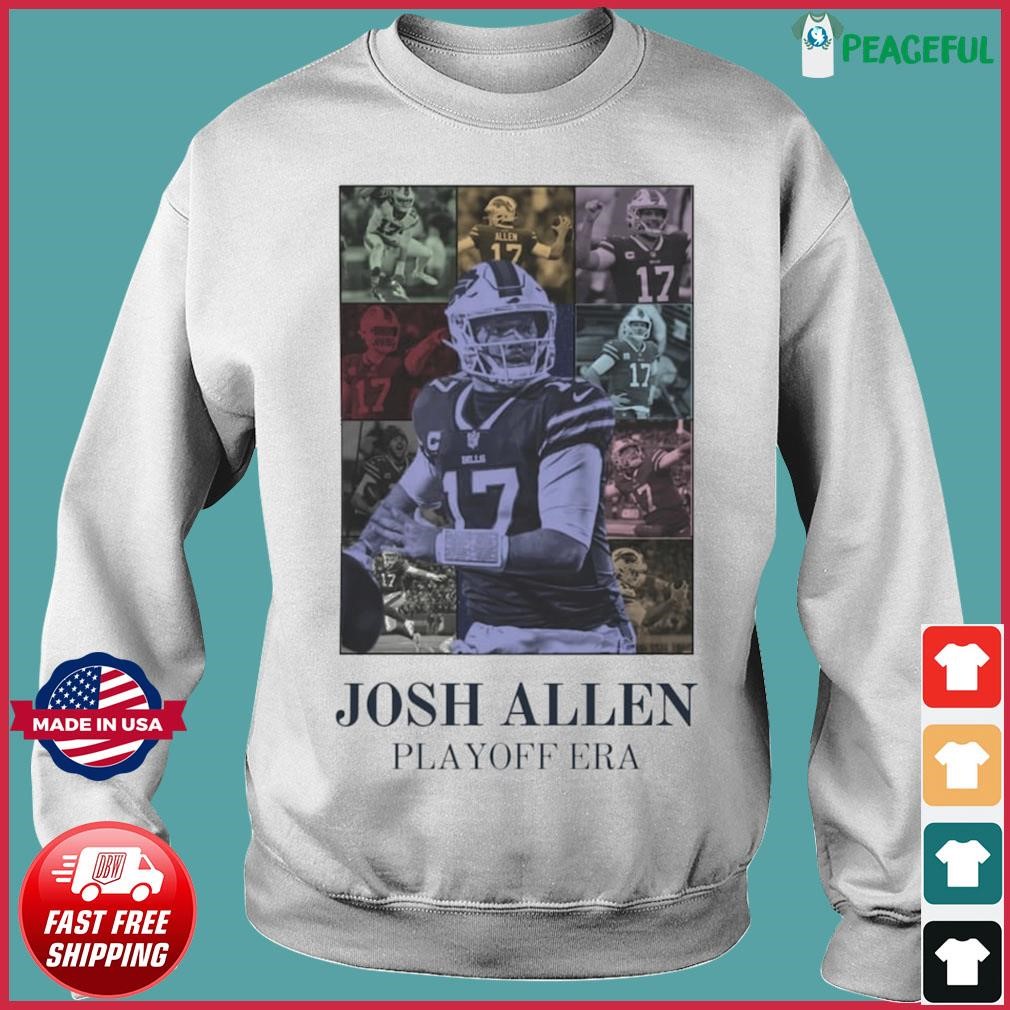 Josh Allen Buffalo Bills Playoff Era The Eras Tour shirt, hoodie