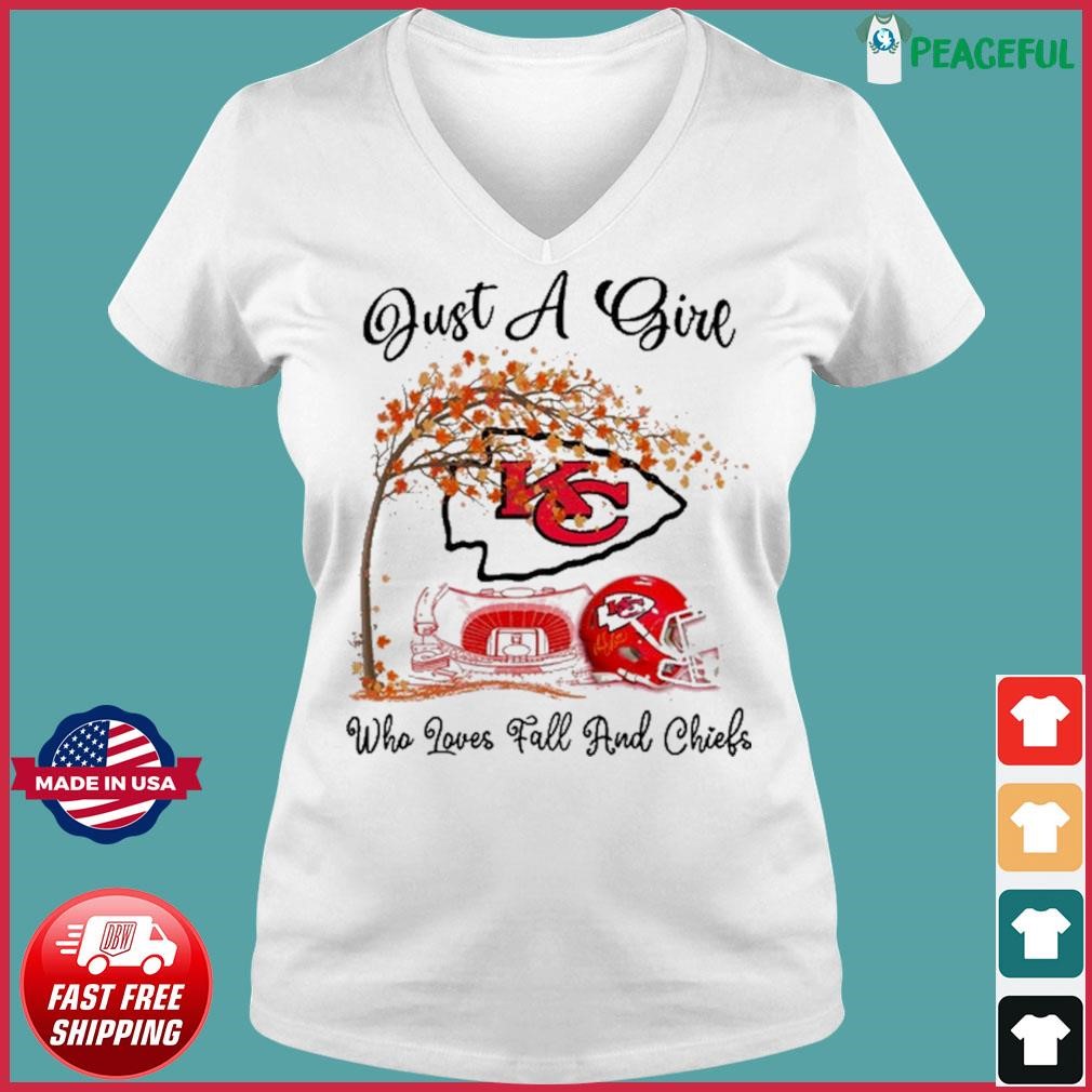 Just A Girl Who Loves Fall And Kansas City Chiefs Arrowhead