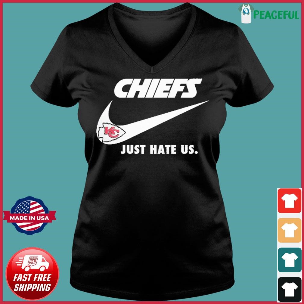 Nice official Kansas City Chiefs Just Hate US 2023 shirt, hoodie, sweater,  long sleeve and tank top