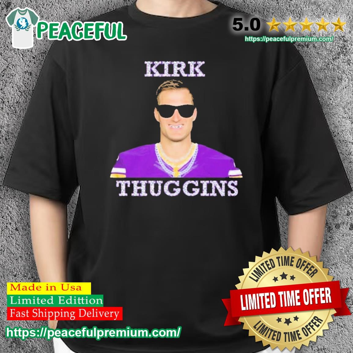 kirk cousins tshirts