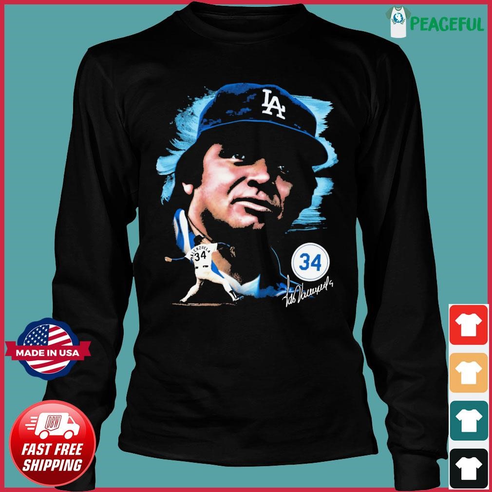 Los Angeles Dodgers, Shirts, Vintage Los Angeles Dodgers Fernando  Valenzuelas Jersey Number 34 Size Xl