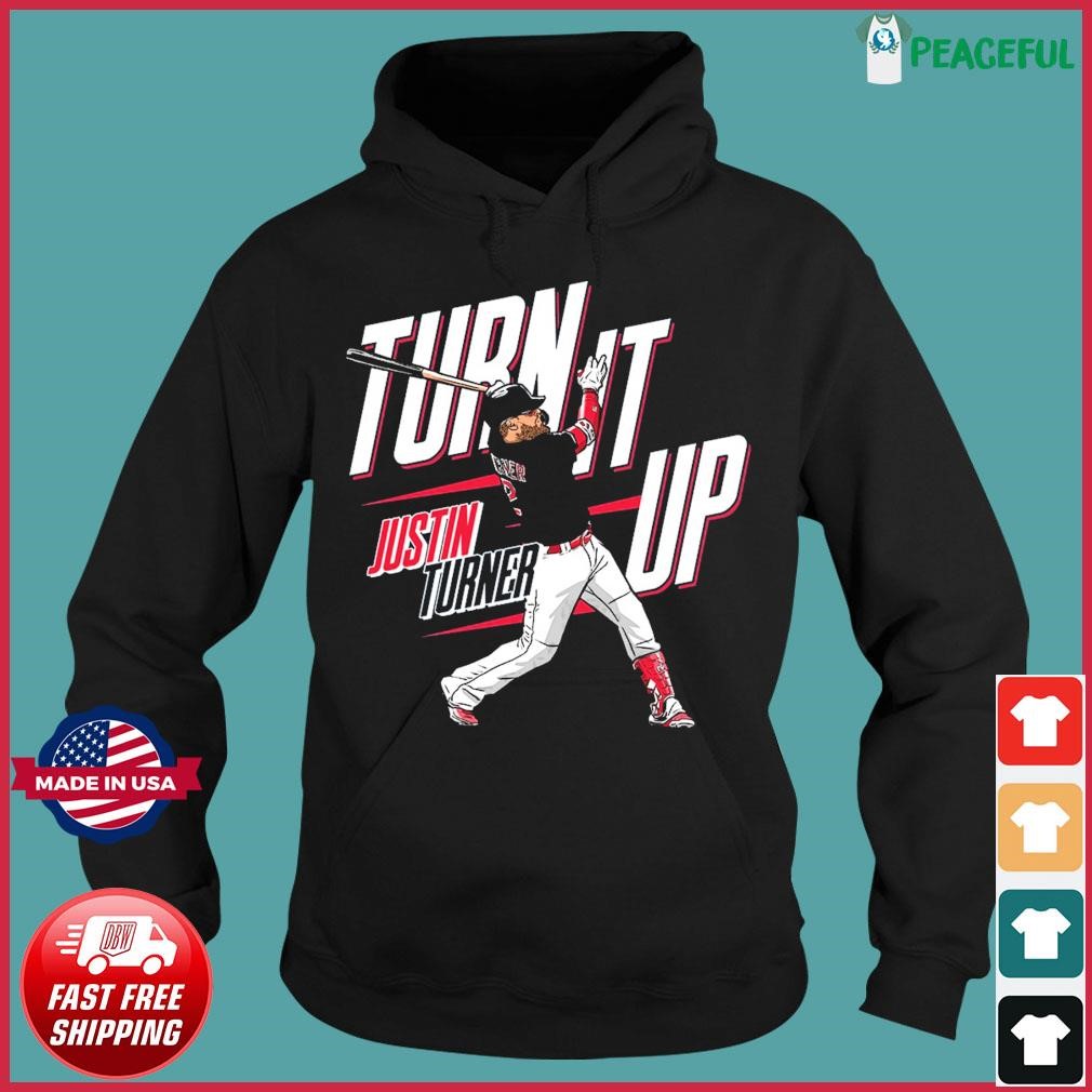 Justin Turner Turn It On Dodgers Baseball Shirt, hoodie, longsleeve tee,  sweater