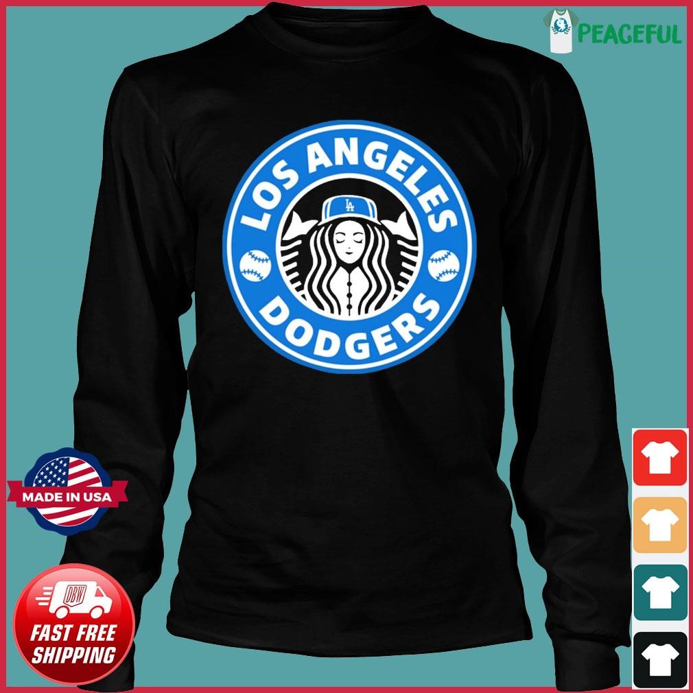 Los Angeles Dodgers circle logo T shirt