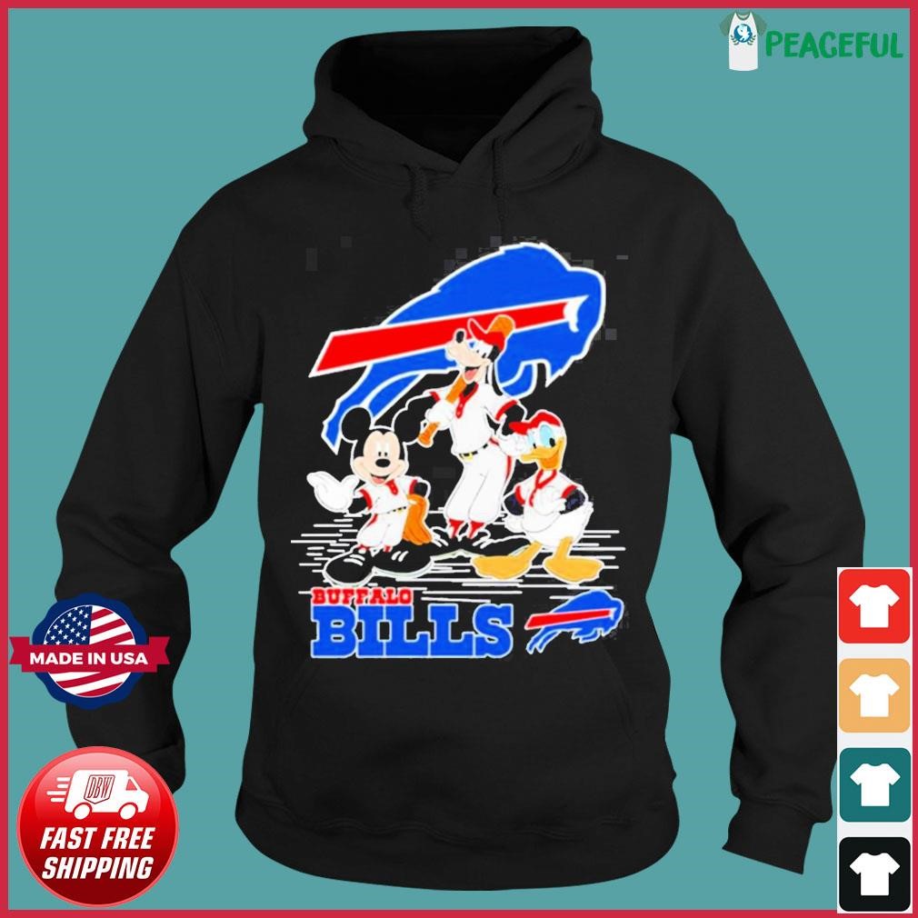 Mickey Mouse Cartoon Characters Buffalo Bills Baseball 2023 Shirt, hoodie,  sweater, long sleeve and tank top