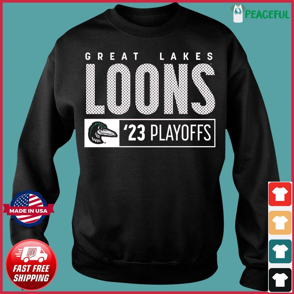 Great Lakes Loons baseball 2023 playoff logo shirt, hoodie, sweater and  v-neck t-shirt