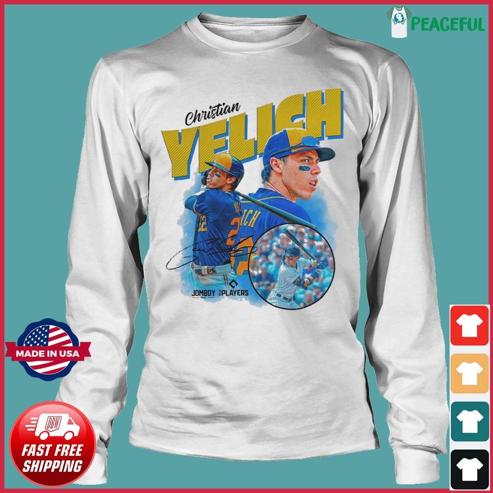 Christian yelich milwaukee brewers T-shirt, hoodie, sweater, long sleeve  and tank top