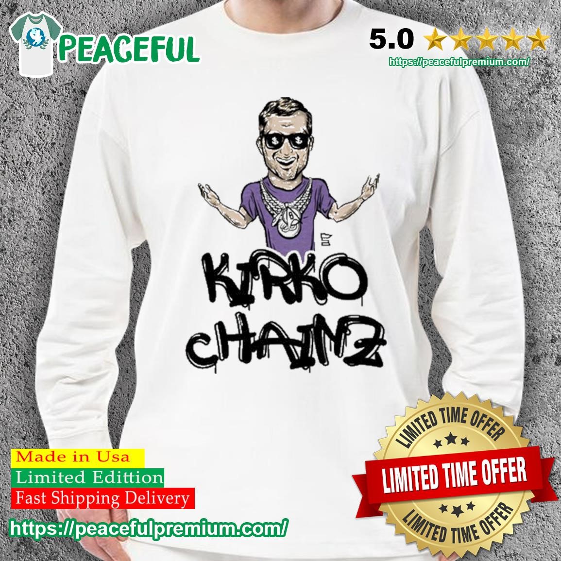 Original Minnesota vikings kirko chainz shirt, hoodie, sweater, long sleeve  and tank top