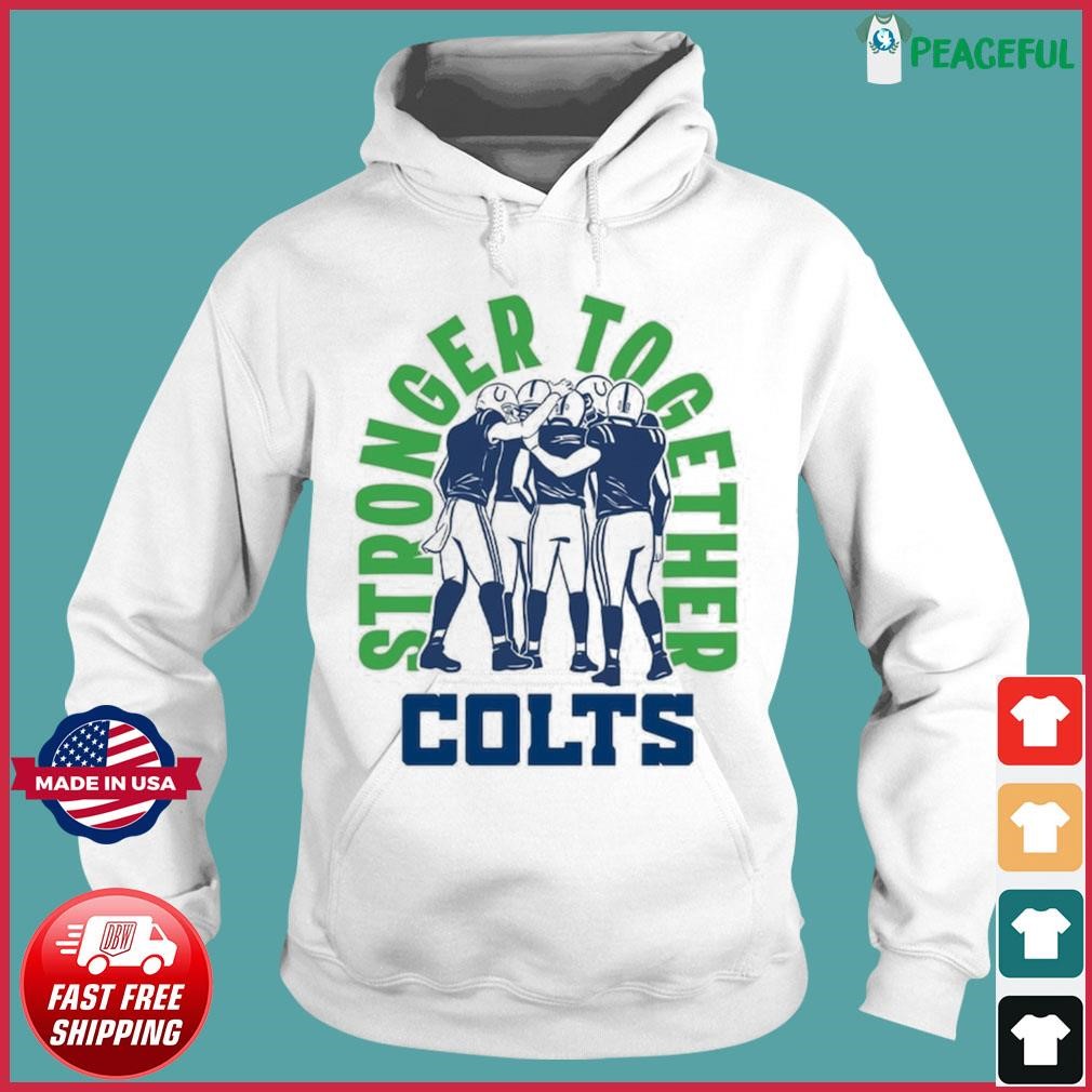 Indianapolis Colts Fashion Preferred Logo Hoodie - Mens