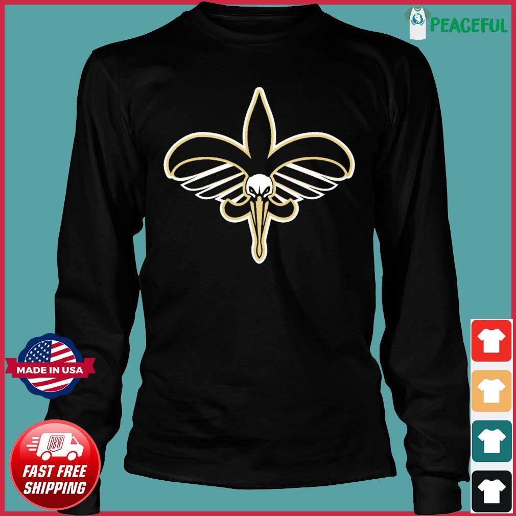 New Orleans Saints And Pelicans Logo Shirt, Hoodie