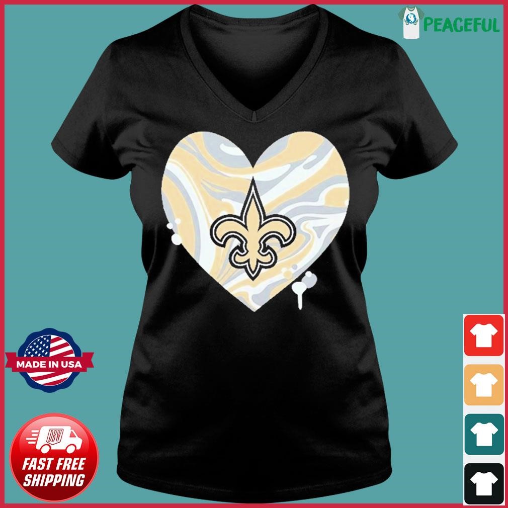 New Orleans Saints Heart Dolman Shirt, hoodie, sweater, long sleeve and  tank top