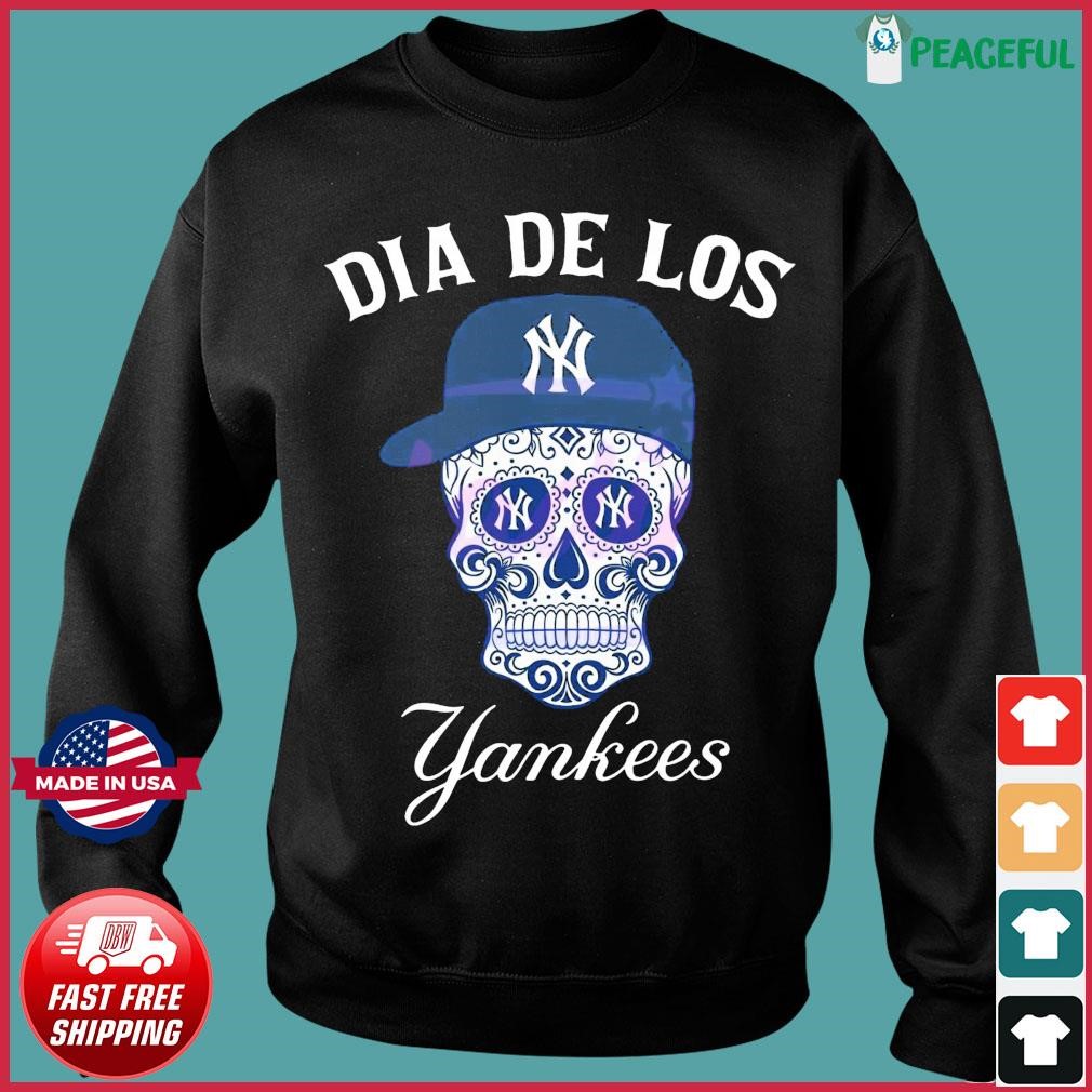 Skull New York Yankees Halloween shirt, hoodie, sweater, long