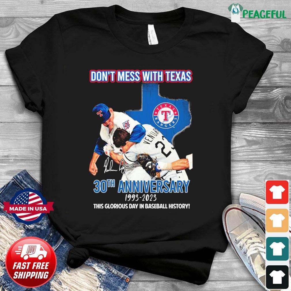 DONT MESS WITH TEXAS THE FIGHT BETWEEN ROBIN VENTURA AND NOLAN