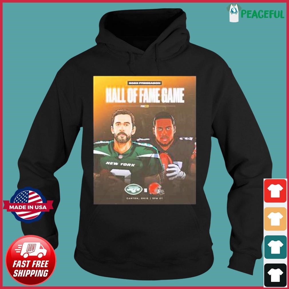 Official Awesome Nick Chubb Vs Aaron Rodgers Hall Of Fame Game 2023 Shirt,  hoodie, sweater, long sleeve and tank top