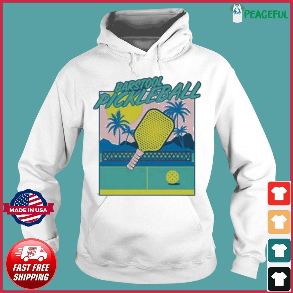 Barstool Pickleball Tee | Fore Play Light Blue