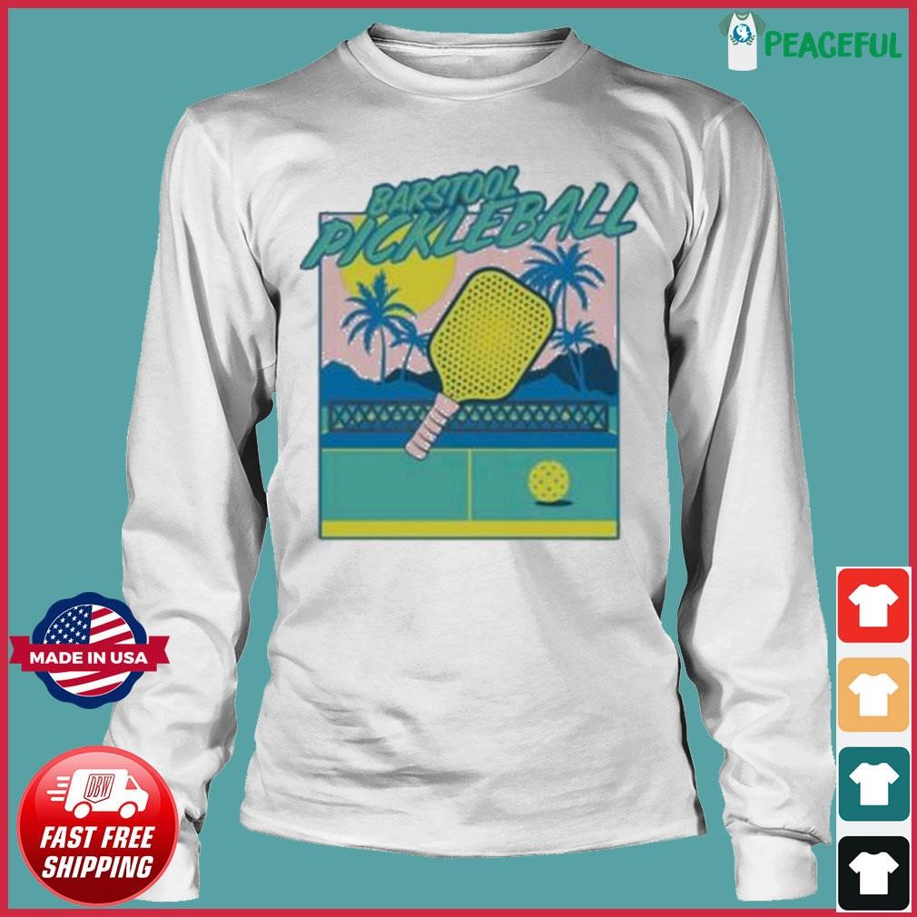 Barstool Pickleball Tee | Fore Play Light Blue