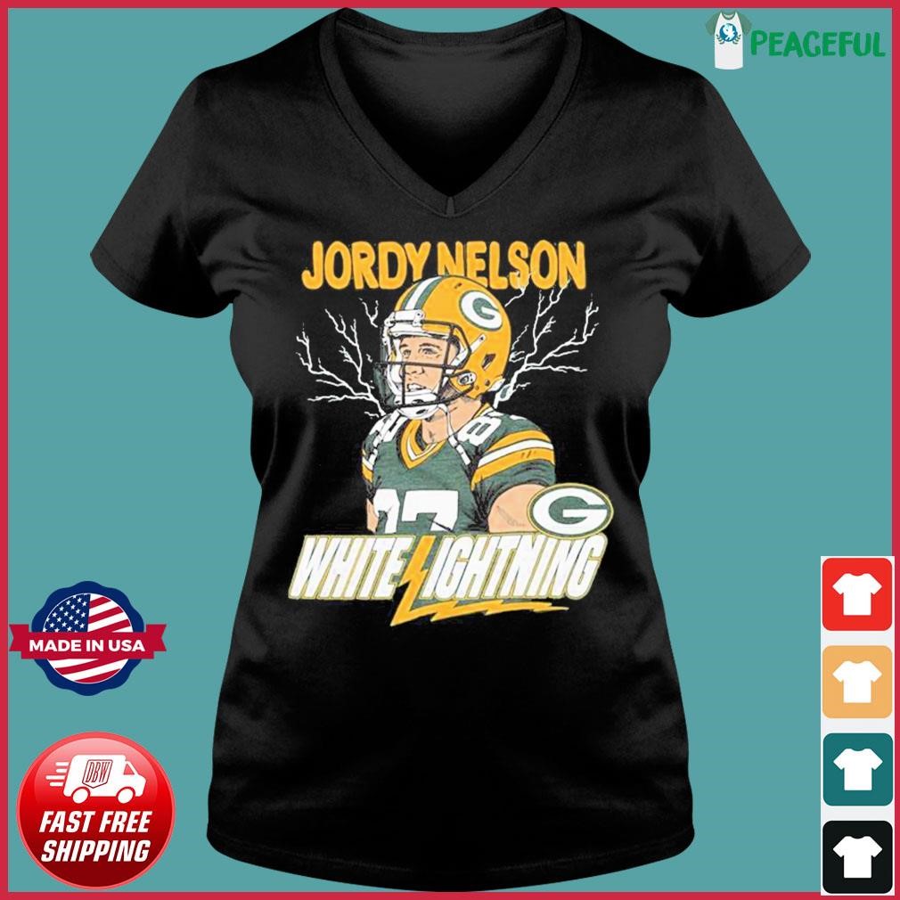 Jordy Nelson White Lightning HOF 2023 Shirt, hoodie, sweater, long