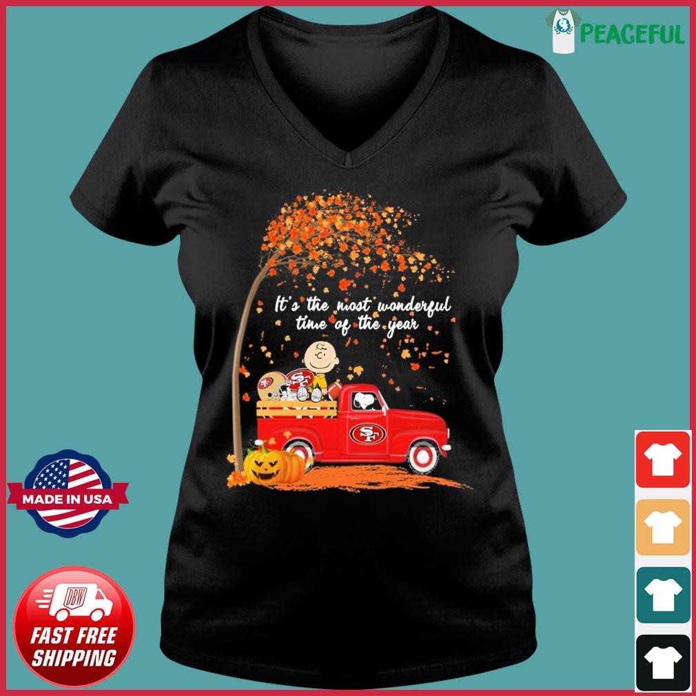 In The Most Wonderful Time Of The Year San Francisco 49ers T-shirt,Sweater,  Hoodie, And Long Sleeved, Ladies, Tank Top