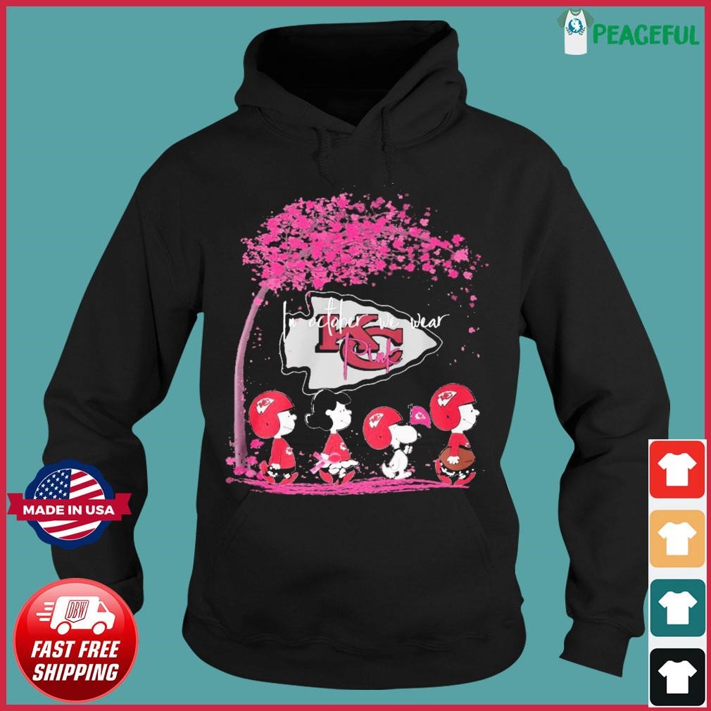 Kansas City Chiefs In October We Wear Pink shirt, hoodie, sweater, long  sleeve and tank top