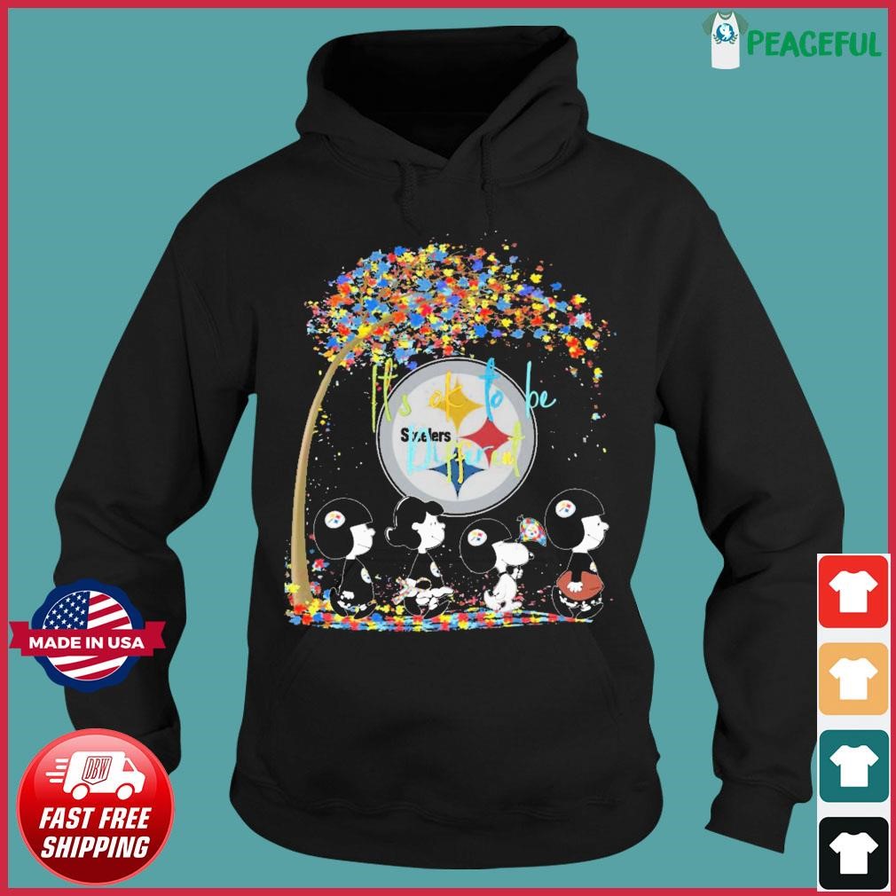 The Peanut Pittsburgh Steelers Christmas tree Merry Christmas shirt,  hoodie, sweater, long sleeve and tank top