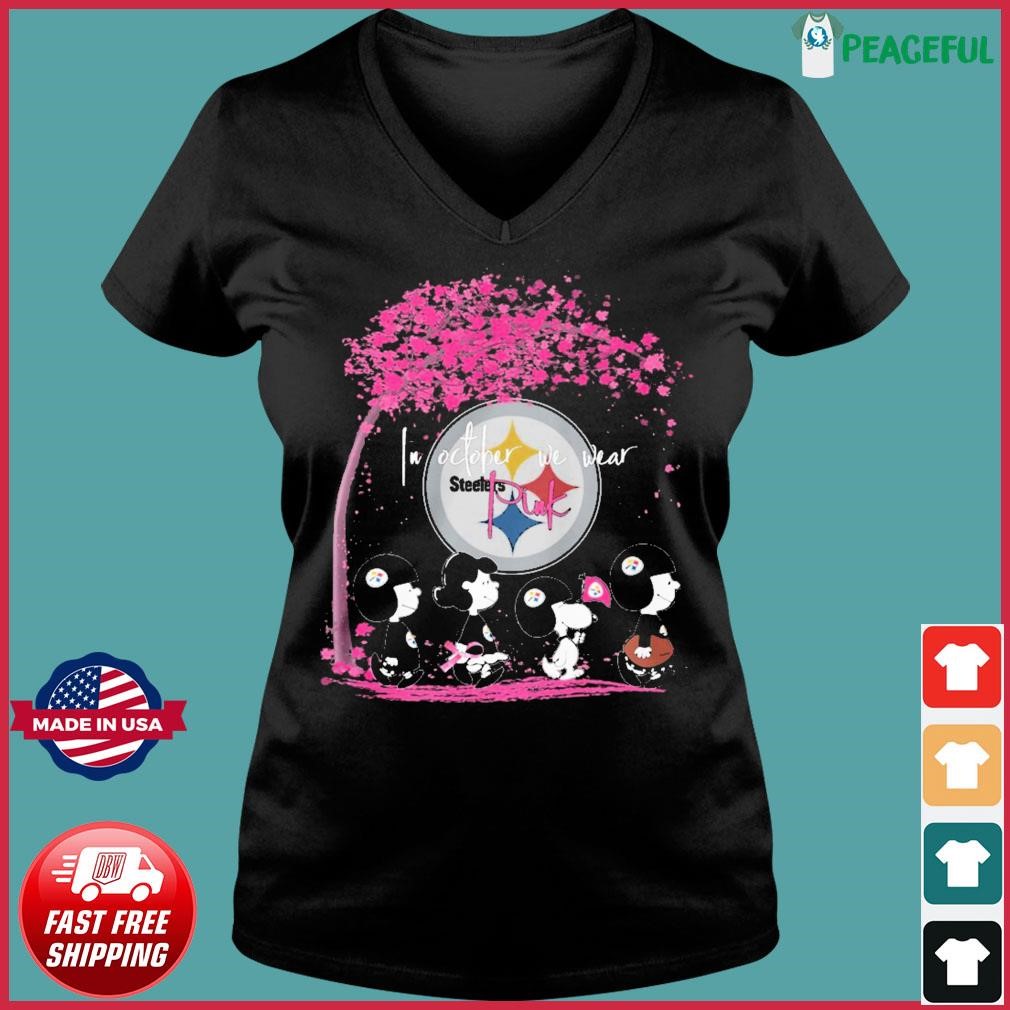 The Peanut Pittsburgh Steelers Christmas tree Merry Christmas shirt,  hoodie, sweater, long sleeve and tank top