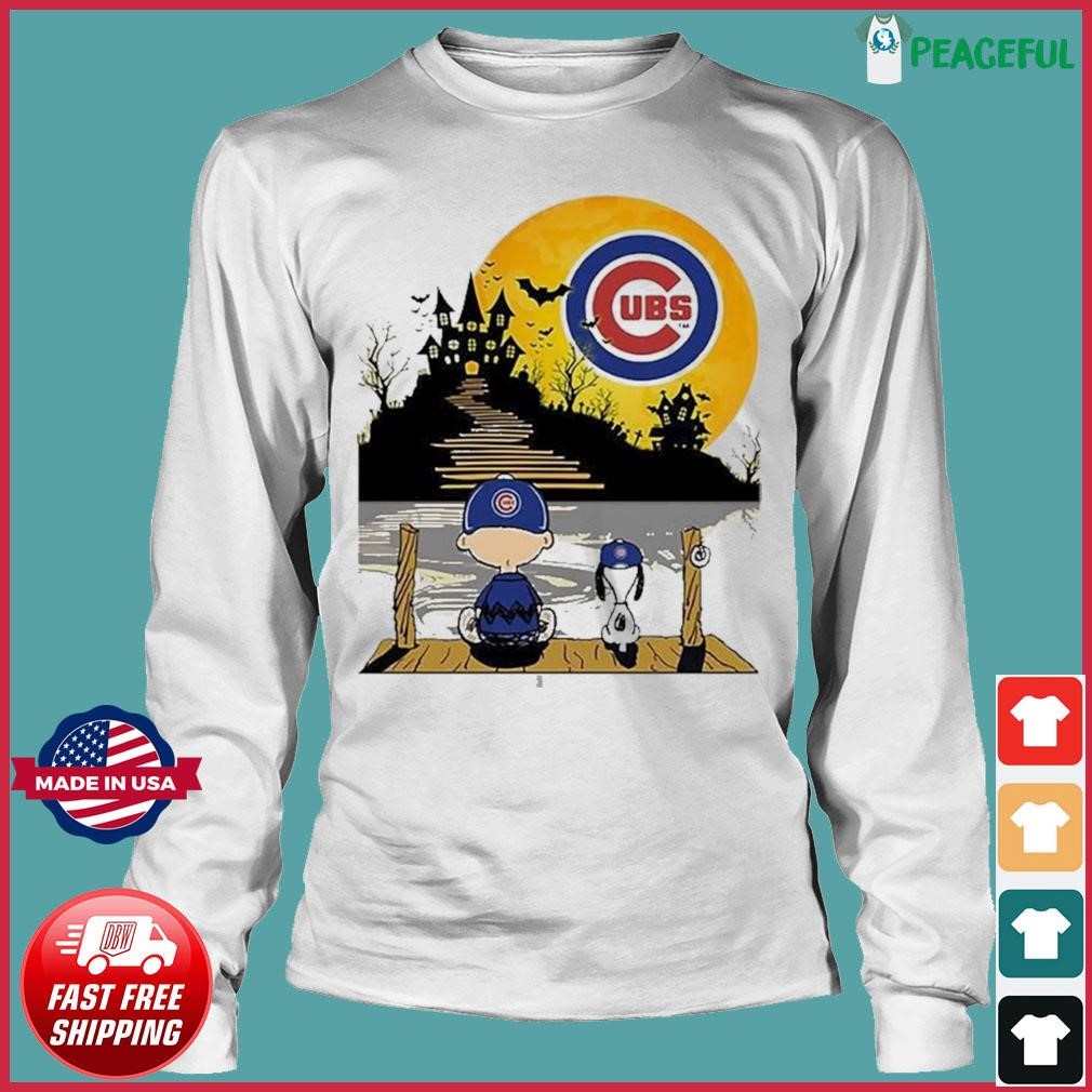 Peanuts Charlie Brown And Snoopy Playing Baseball Chicago Cubs shirt,sweater,  hoodie, sweater, long sleeve and tank top