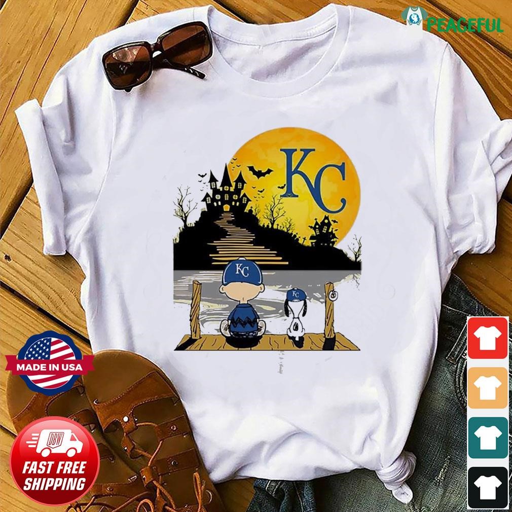 Peanuts Charlie Brown And Snoopy Playing Baseball Kansas City Royals shirt,sweater,  hoodie, sweater, long sleeve and tank top