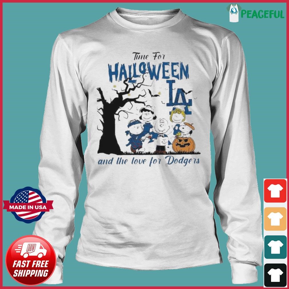 Peanuts Time For Halloween And The Love For Los Angeles Dodgers