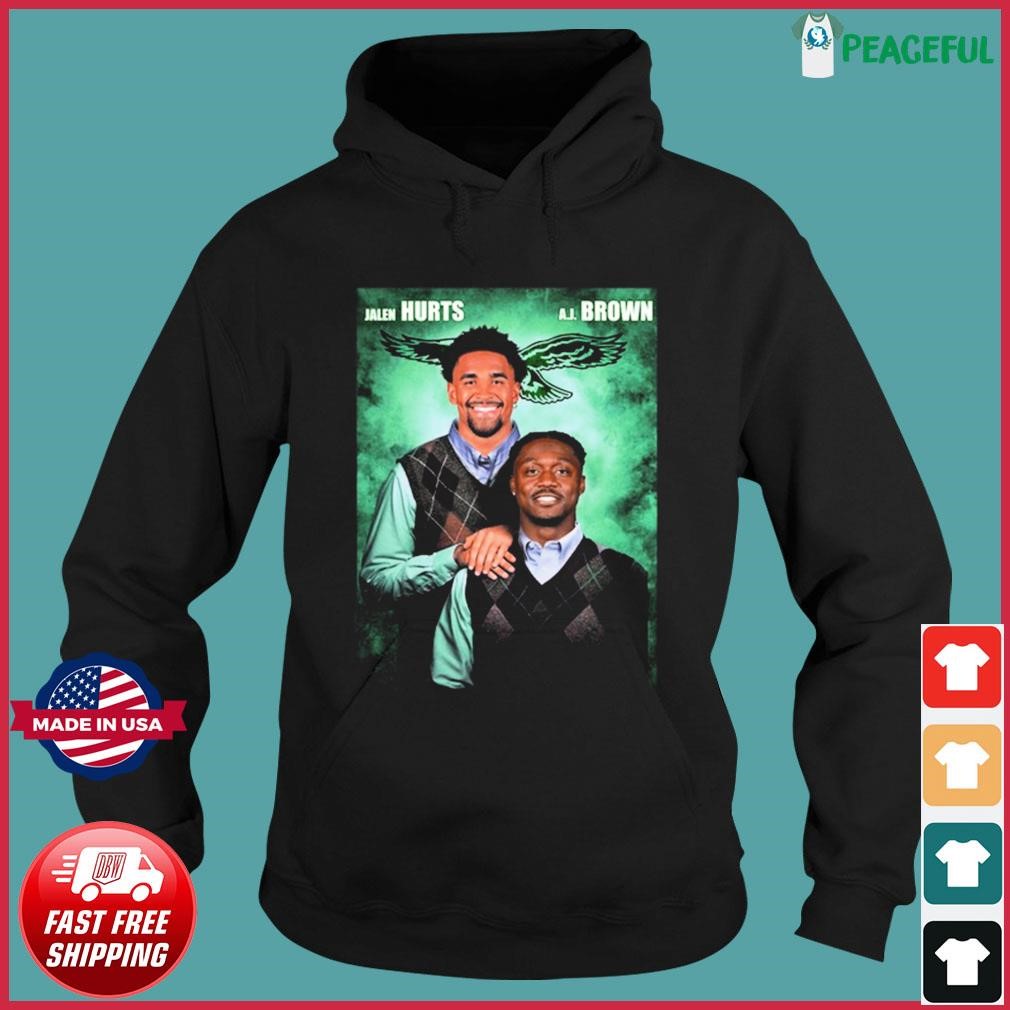 Philadelphia Eagles Brothers Jalen Hurts and Aj Brown shirt, hoodie,  sweater, long sleeve and tank top