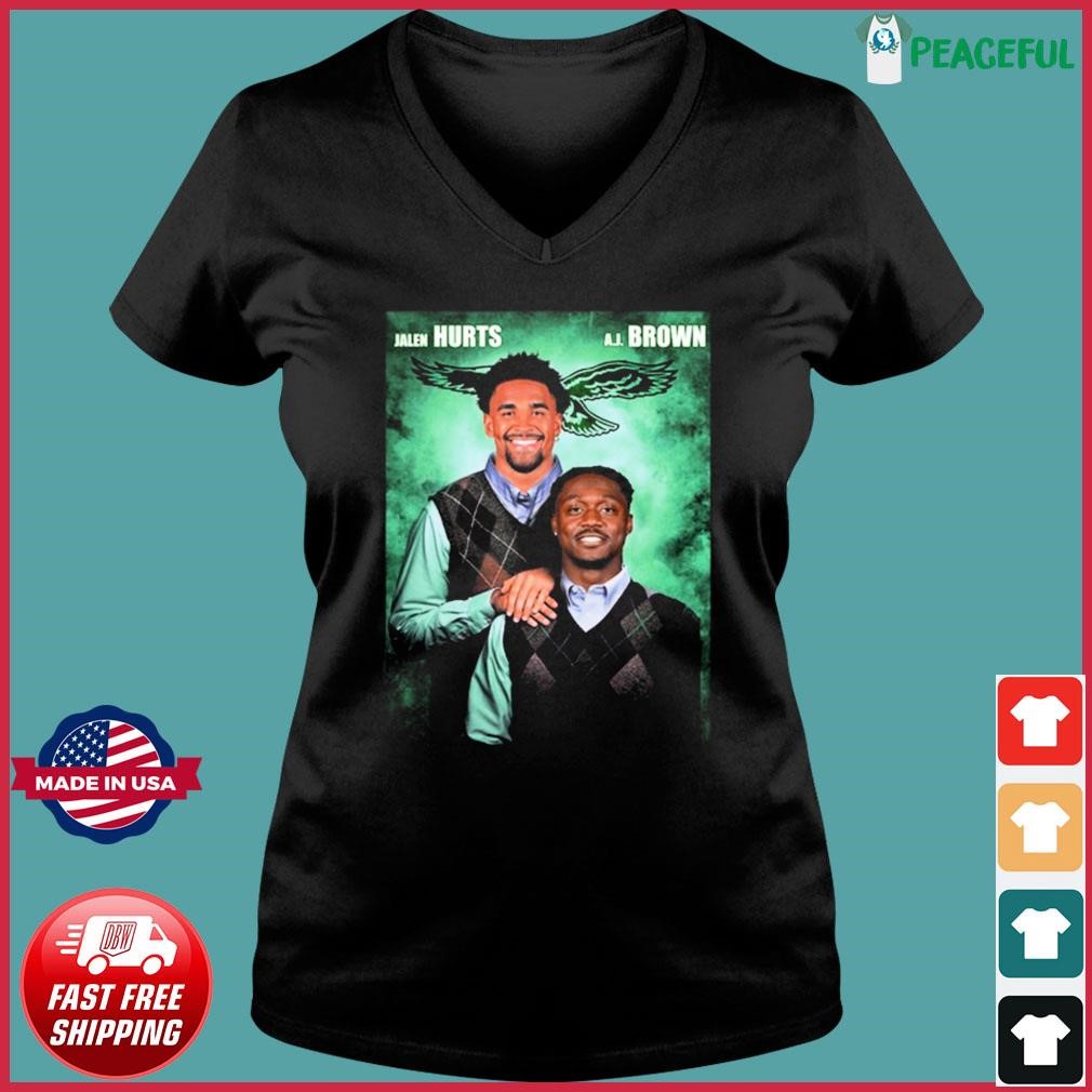 jalen hurts aj brown shirt